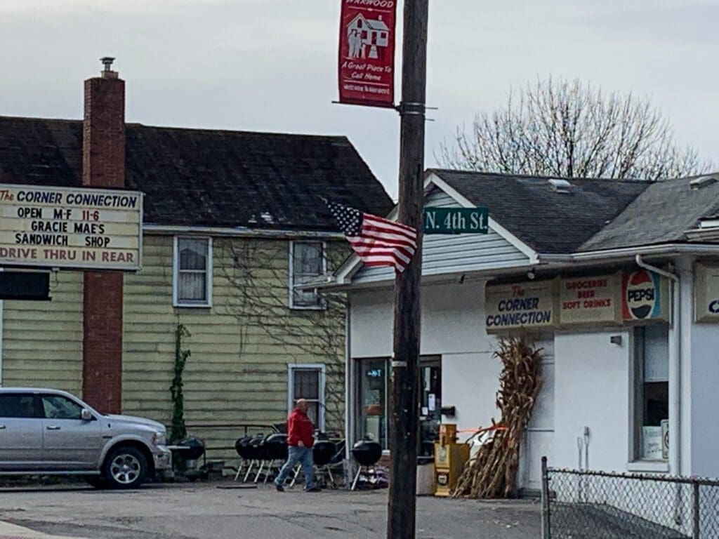 A small convenient store.