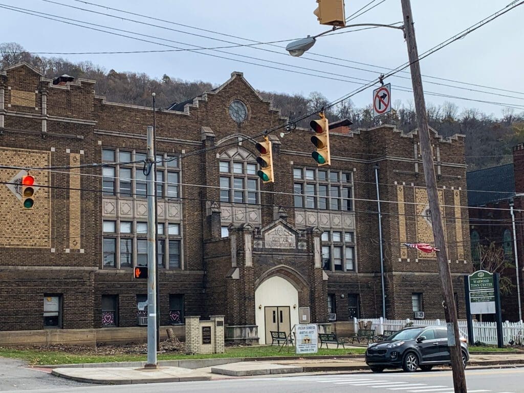 An old school that is now a community center.