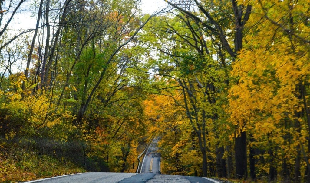 A beautiful view while traveling secondary roads in West Virginia.