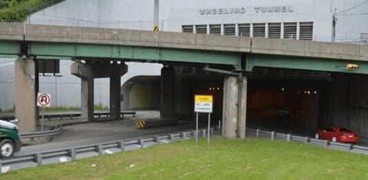 Picture of wheeling tunnel