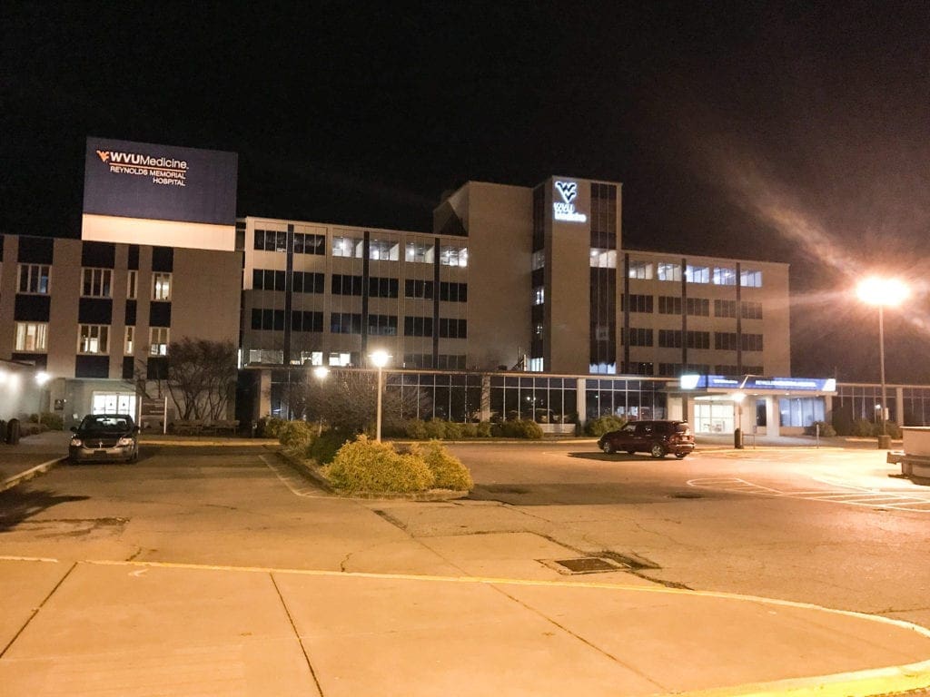 A photo of as hospital located in Glen Dale, W.Va.