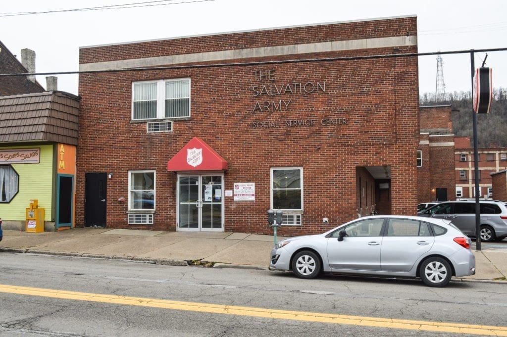 A photo of a Salvation Army Shelter.