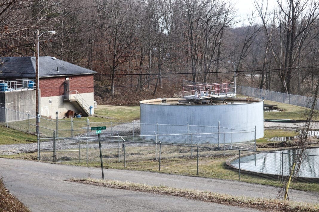 A photo of a water plant.