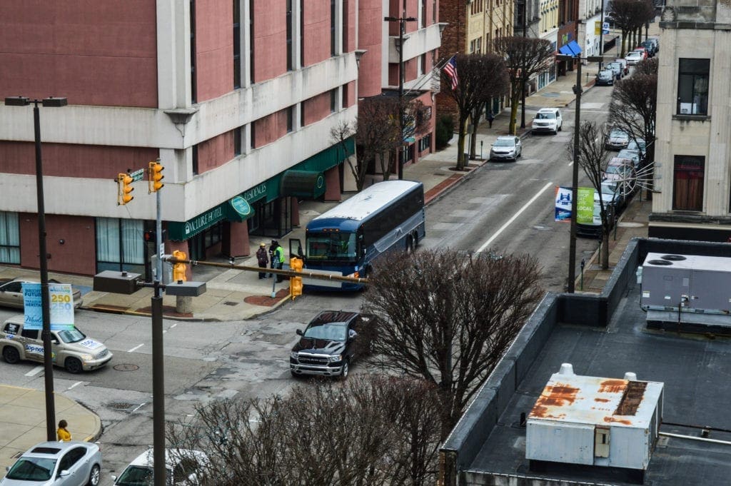 A photo of a bus.