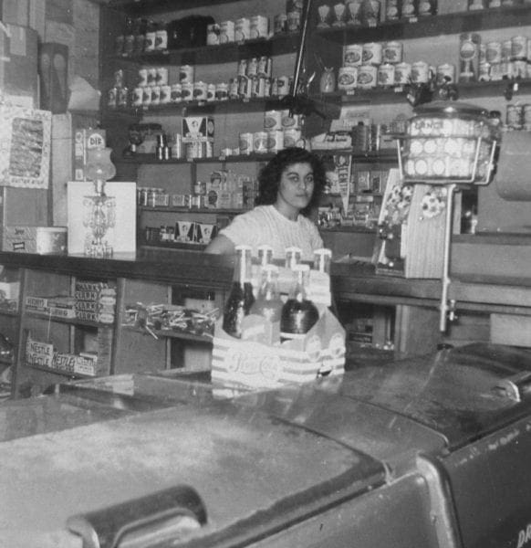 The inside of a grocery store.