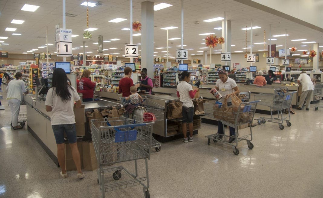 A photo of a grocery store.