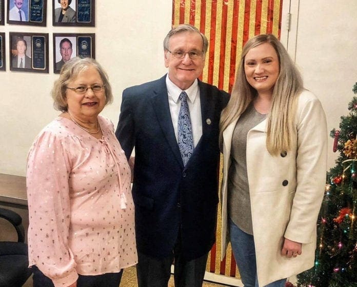 A group of three people.