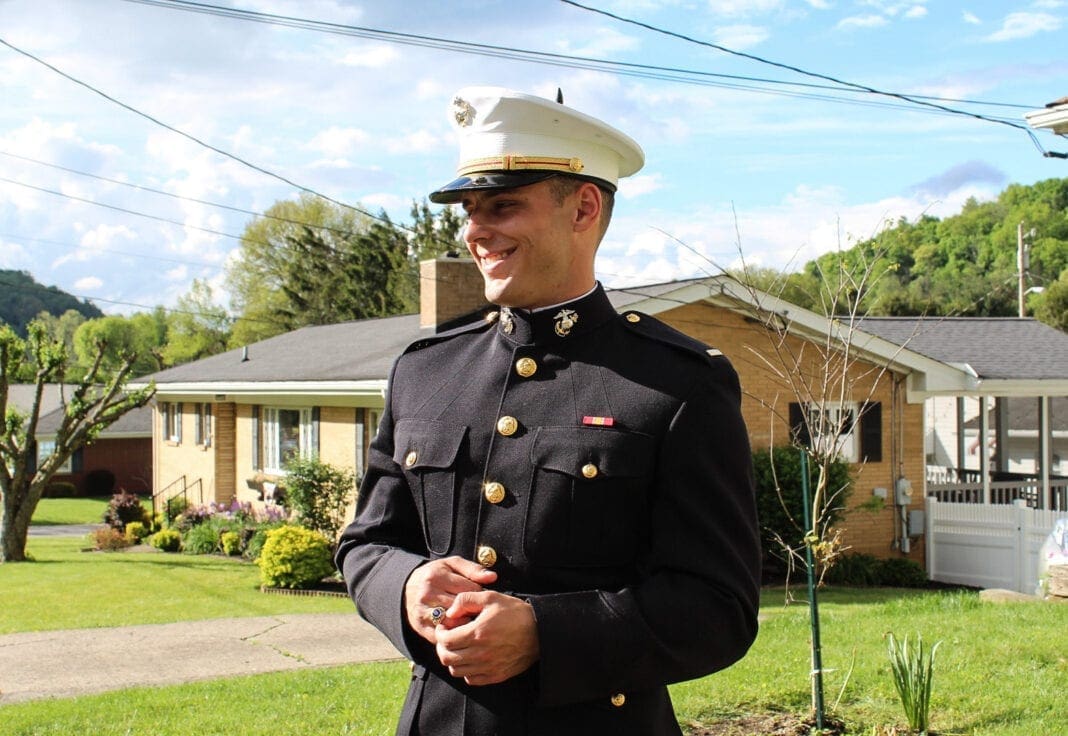 A graduate of the Naval Academy.