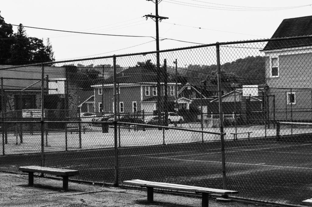 A phot of a playground.