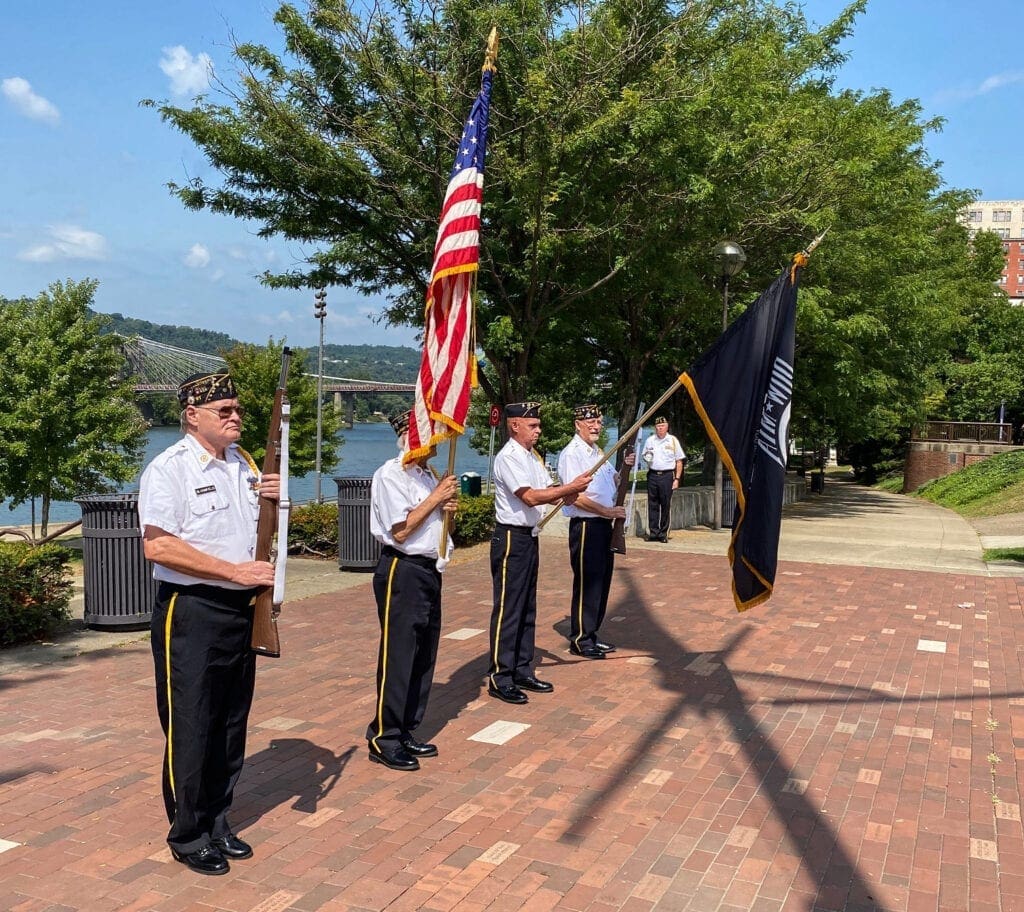 a color guard.