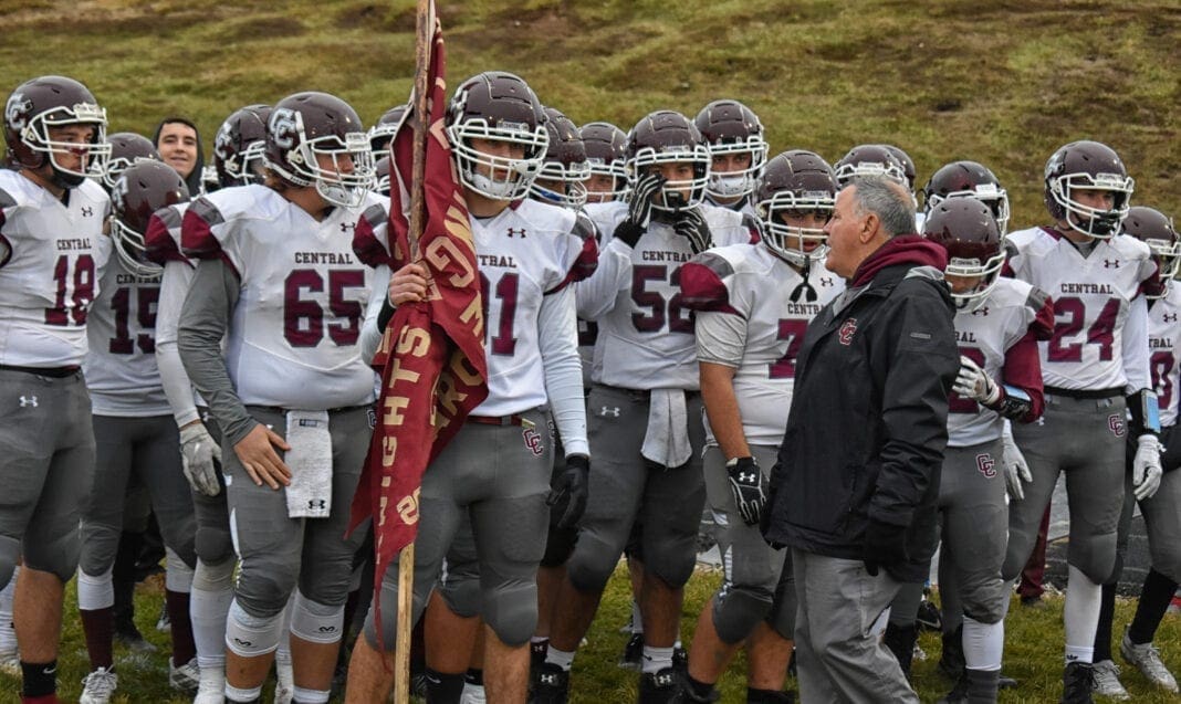 Wheeling Central hoping to return to the Class A playoff picture in the next couple of weeks of the 2020 season. (Photo by Teran Malone)