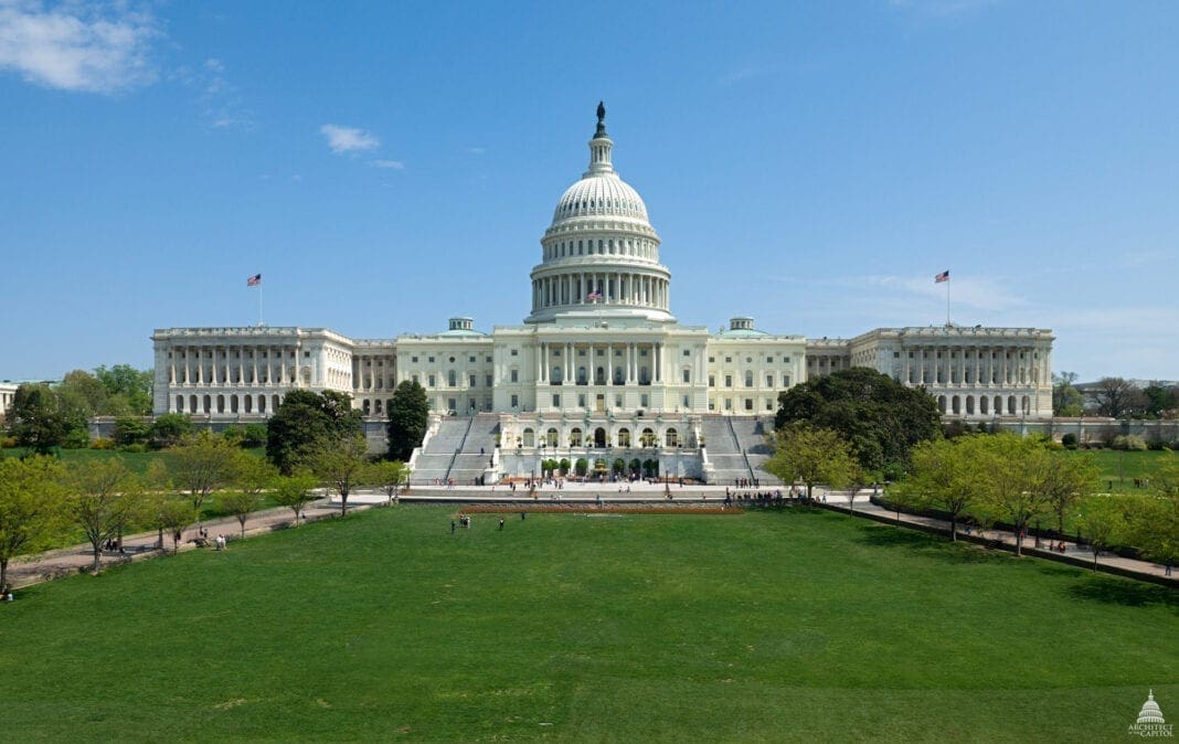 A photo of the U.S. Capitol.