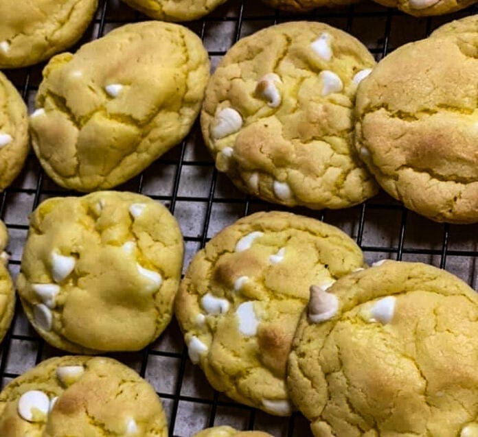 A photo of chocolate chips cookies.