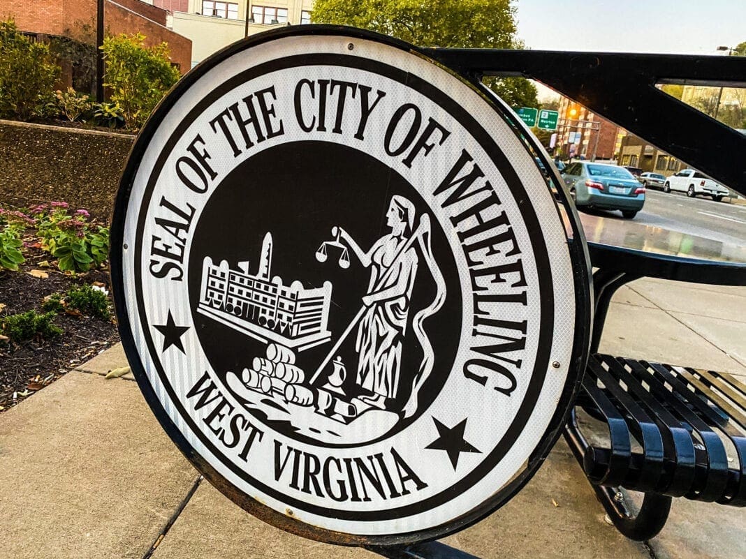 Make Wheeling Shine A seal for a city.