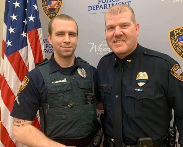 Two police officers.