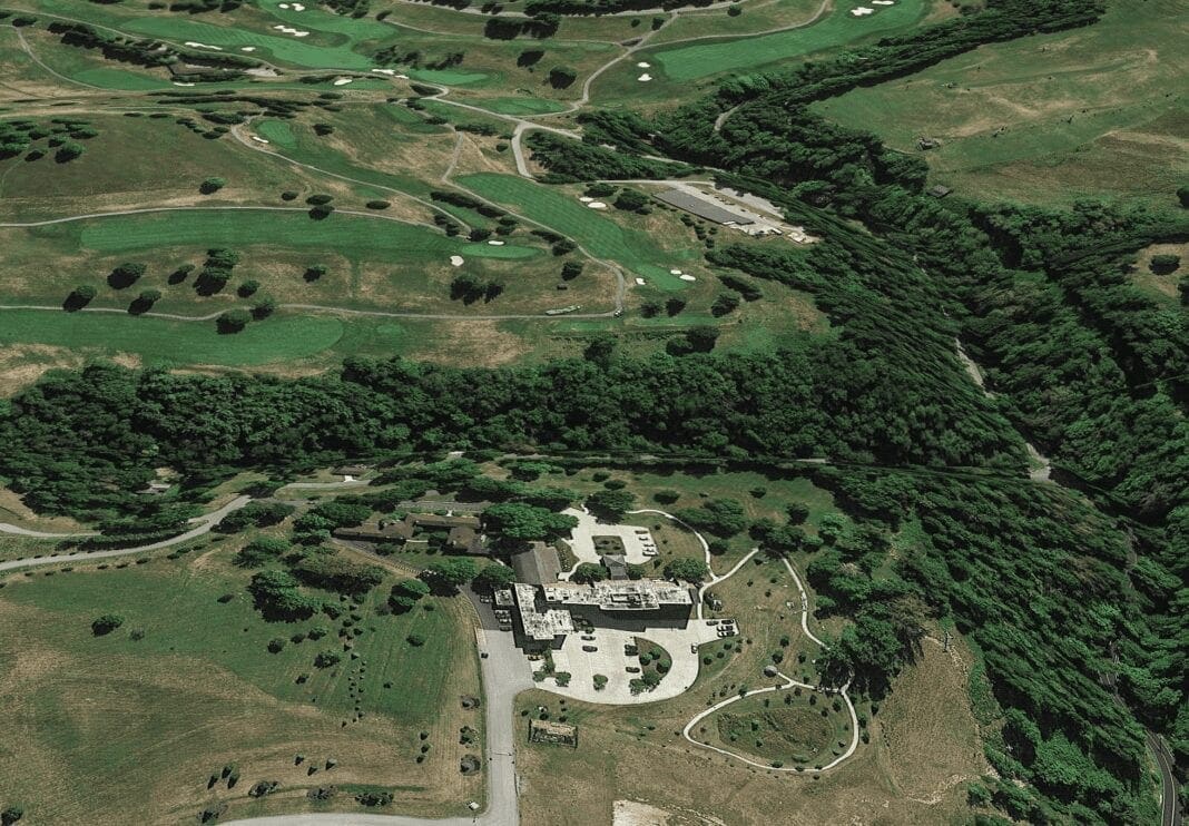 A bird's eye view of where Leo Lanci's body was found. His murder remains a cold case