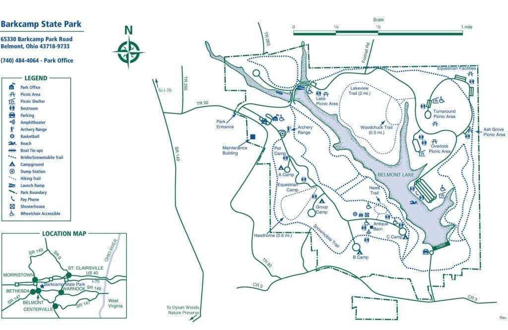 A map of barkcamp