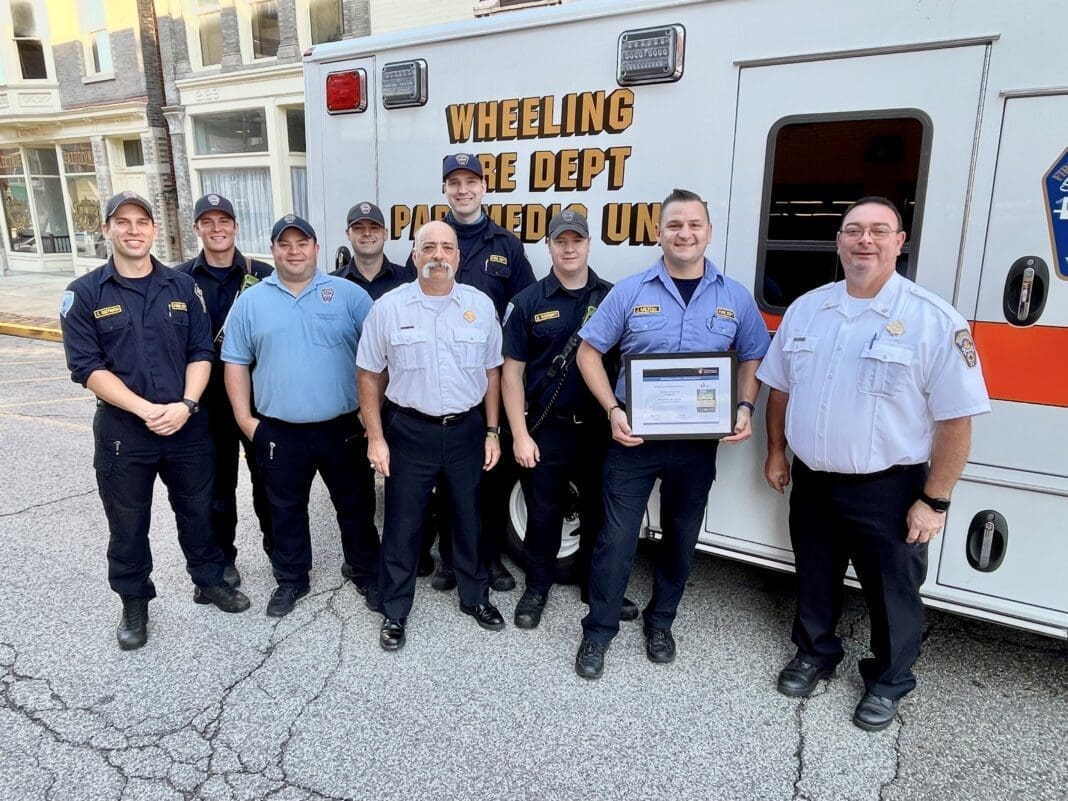 A group of firefighters.