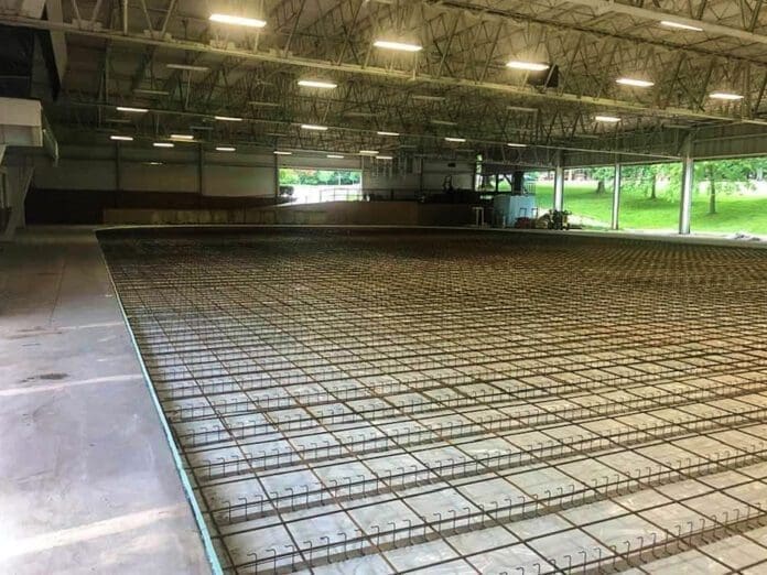 A photo of a skating rink.