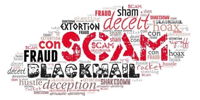 An image about scams.