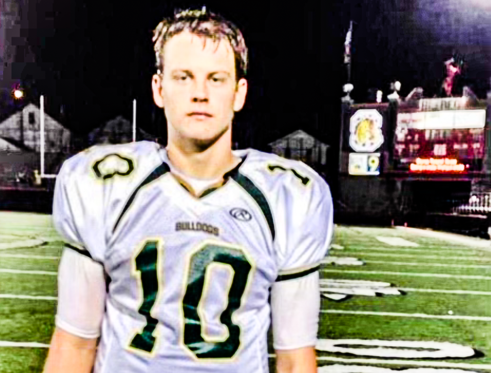 Joe Burrow 10 Athens High School Bulldogs Green Football Jersey 2