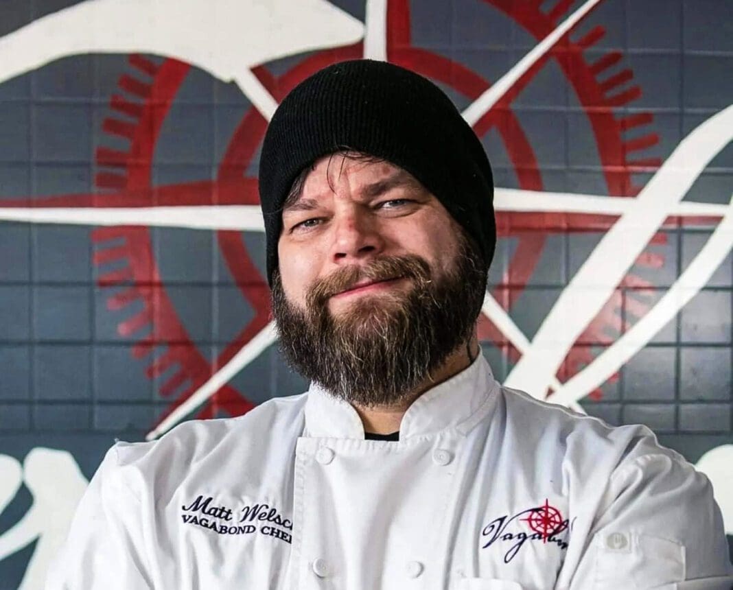 A man wearing a ski cap.