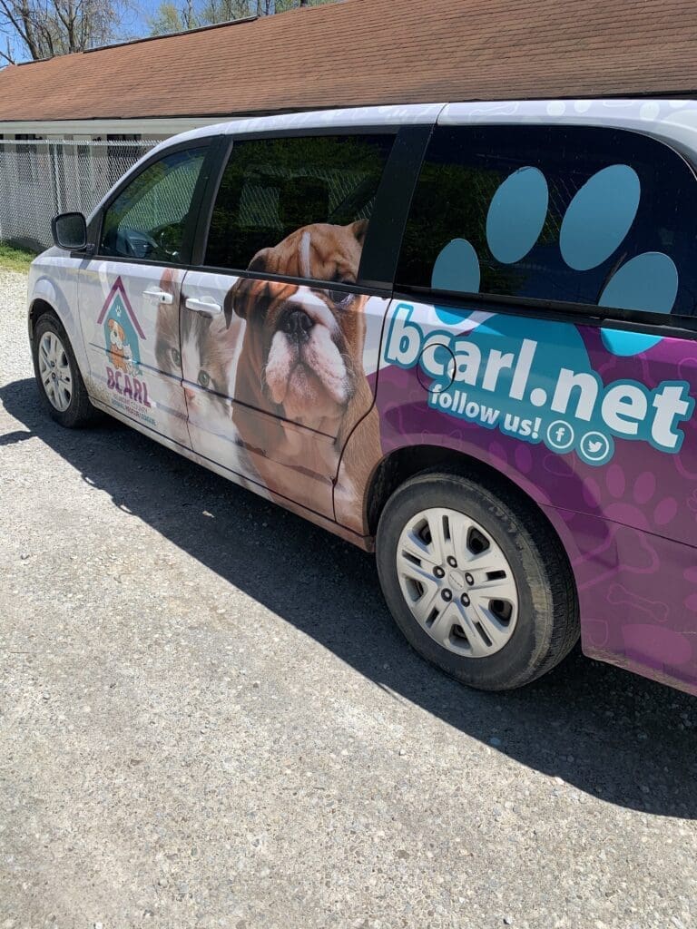 A van for a non-profit.