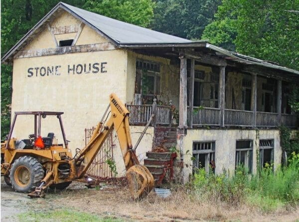 An old house.