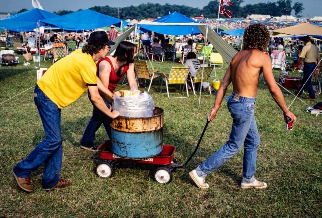 A keg of beer.