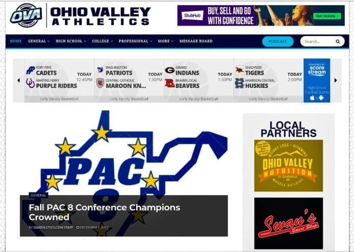 4325E192-5E0C-418E-AA49-EE28DD3F45C2 The front page of a website.