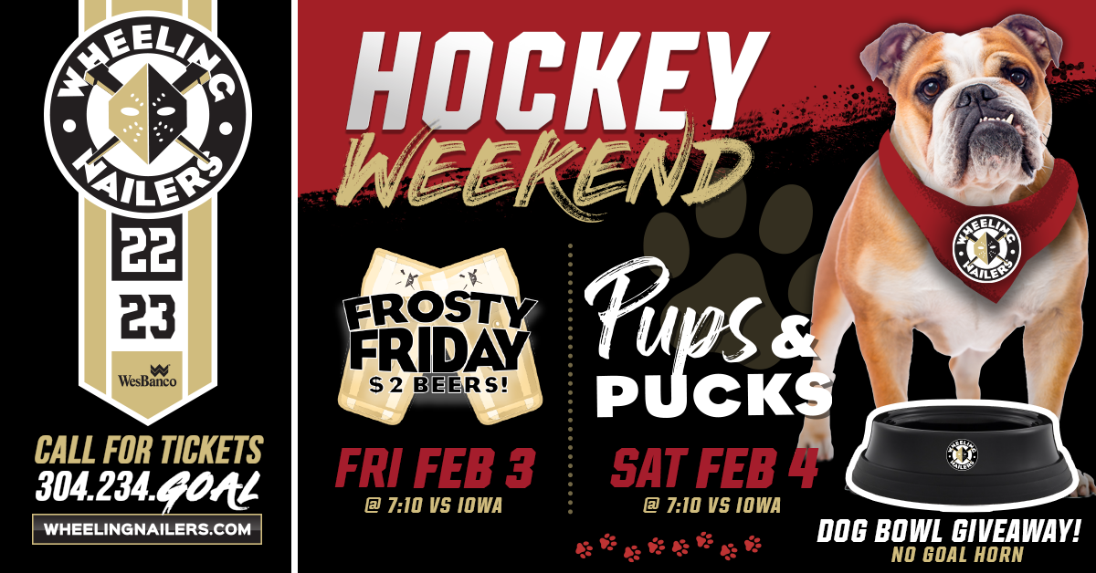 Nailers PupsnPucks Night Scheduled for This Saturday Night Lede News