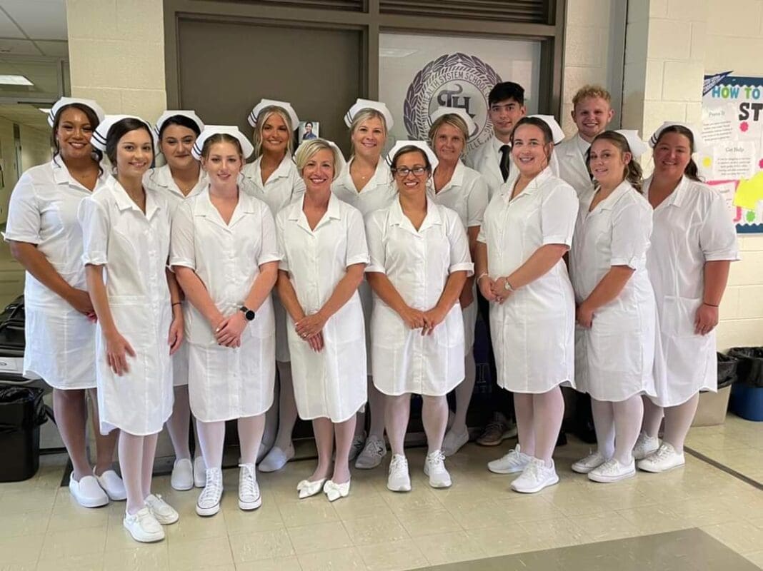 A group of nurses.