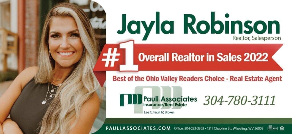 An ad for a realtor.