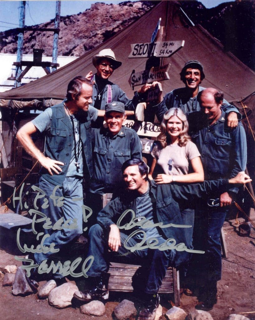 A photo of a cast.