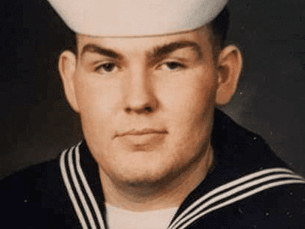 A man in the Navy.