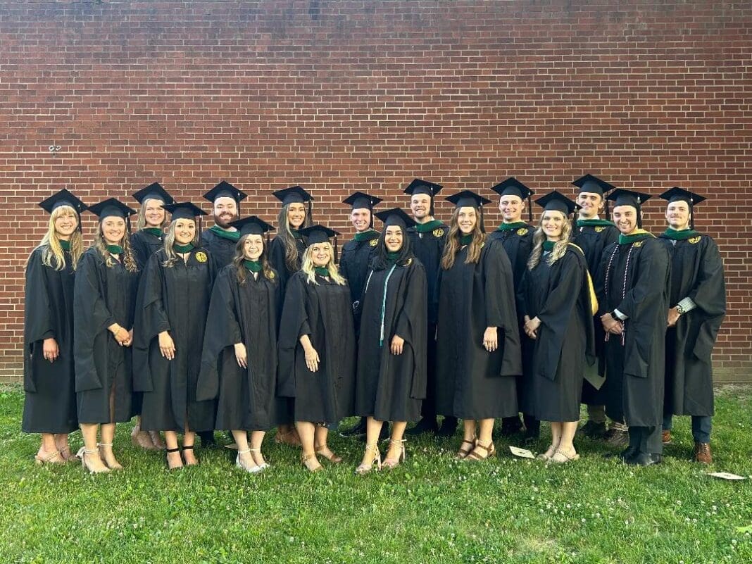 A group of graduates