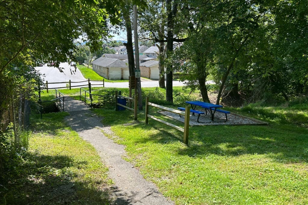 A picnic area.