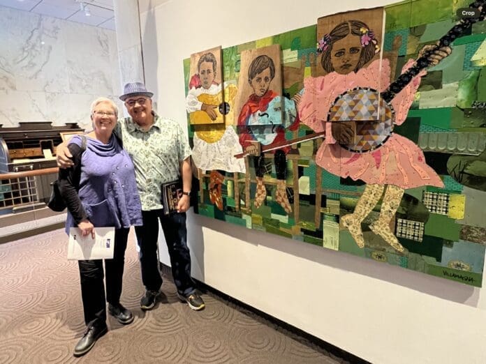 IMG_4042 A couple in a gallery.