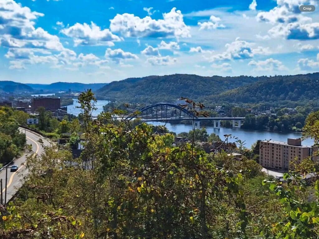 A view of a river.