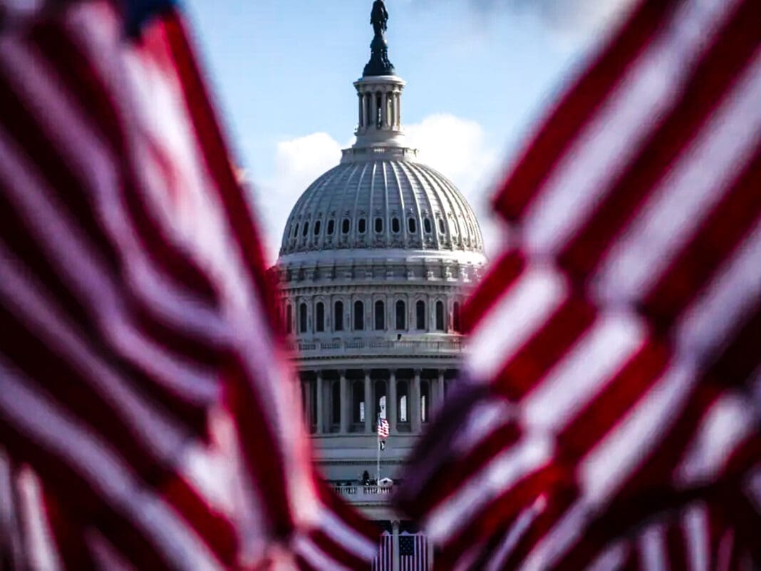 Two flags.