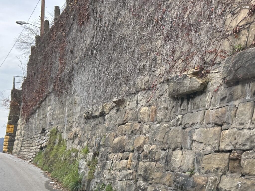 A street wall.