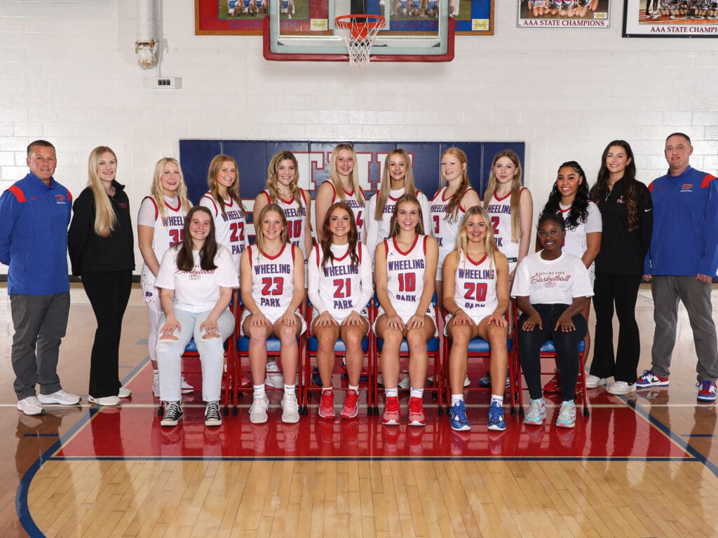A girls basketball team.