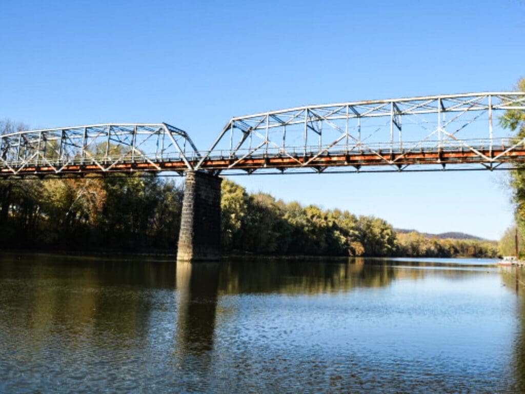 An old bridge.