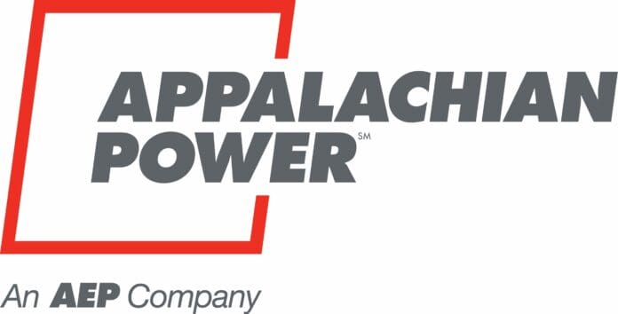 Appalachian Power logo with red tilted square