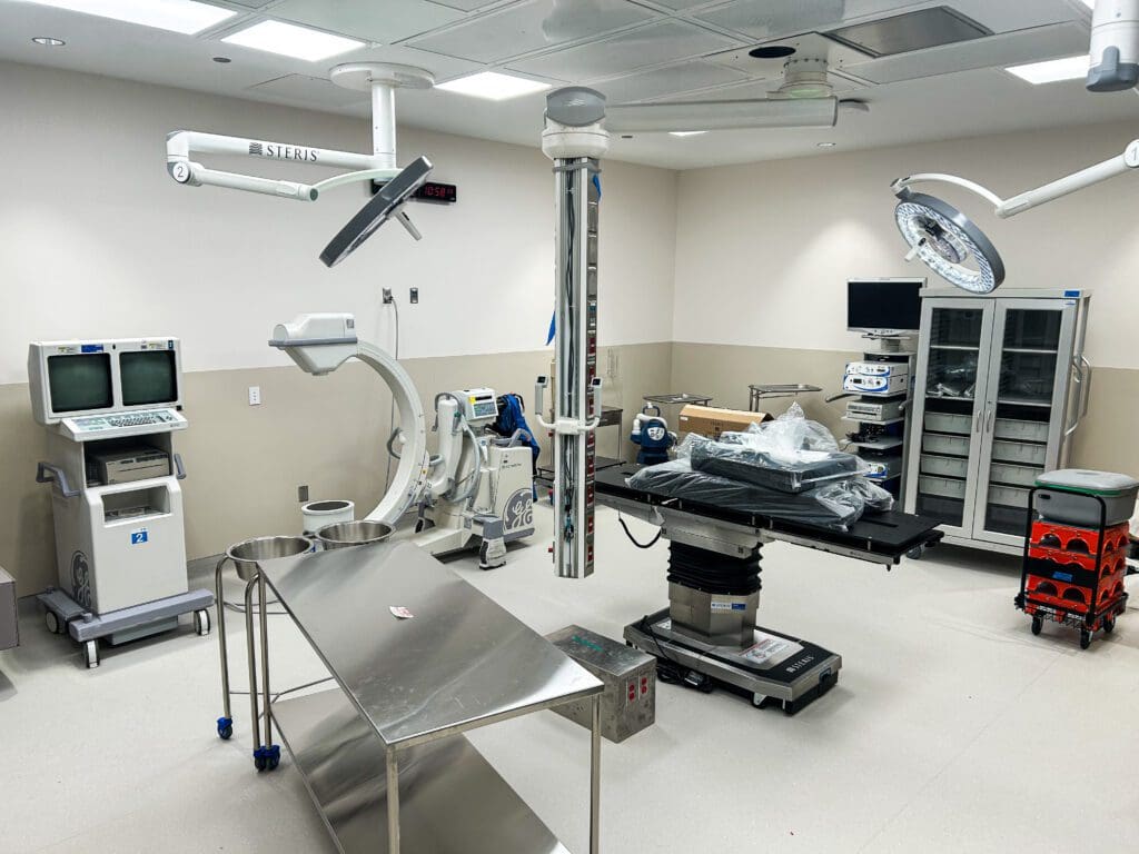 An OR in a hospital.