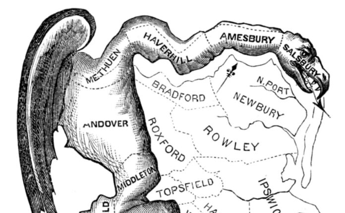A gerrymander moster.