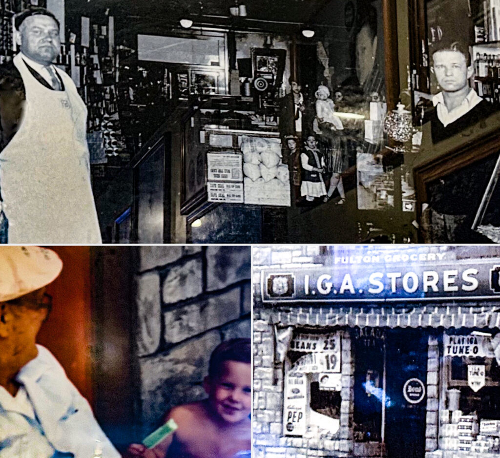 A collage of history.