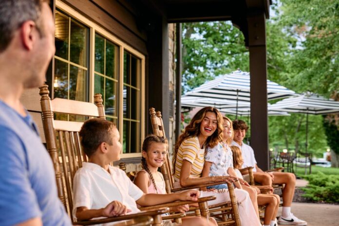 A photo of a family.