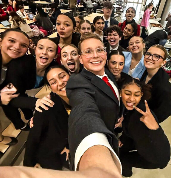 A group of students.