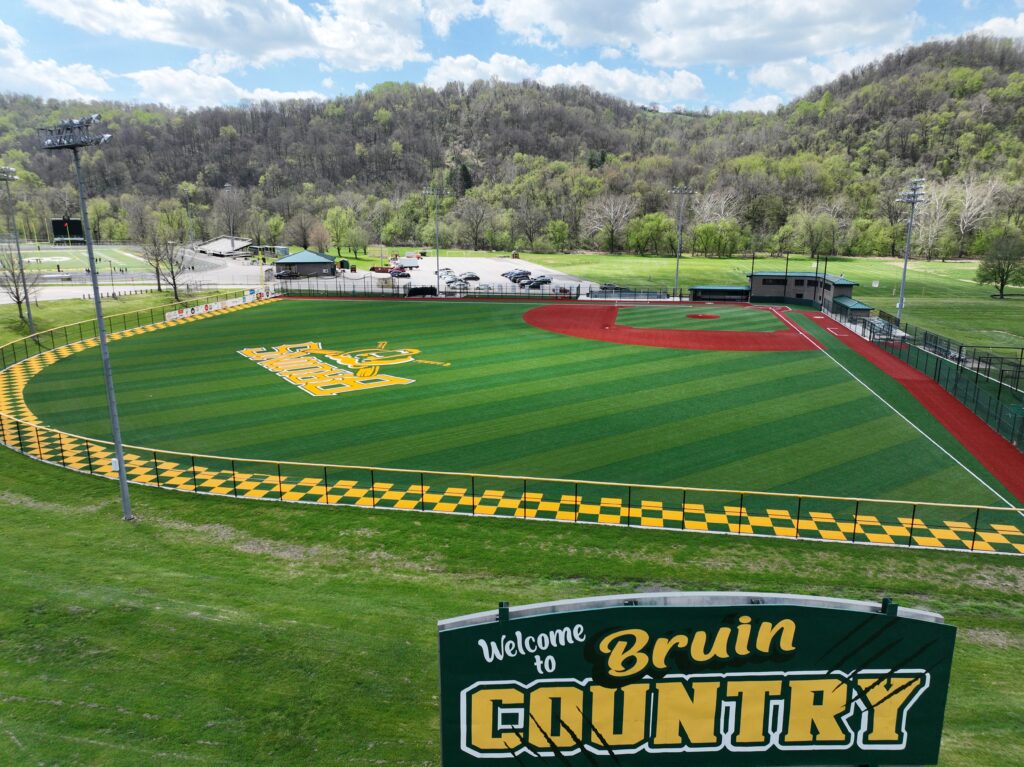 A ballfield.